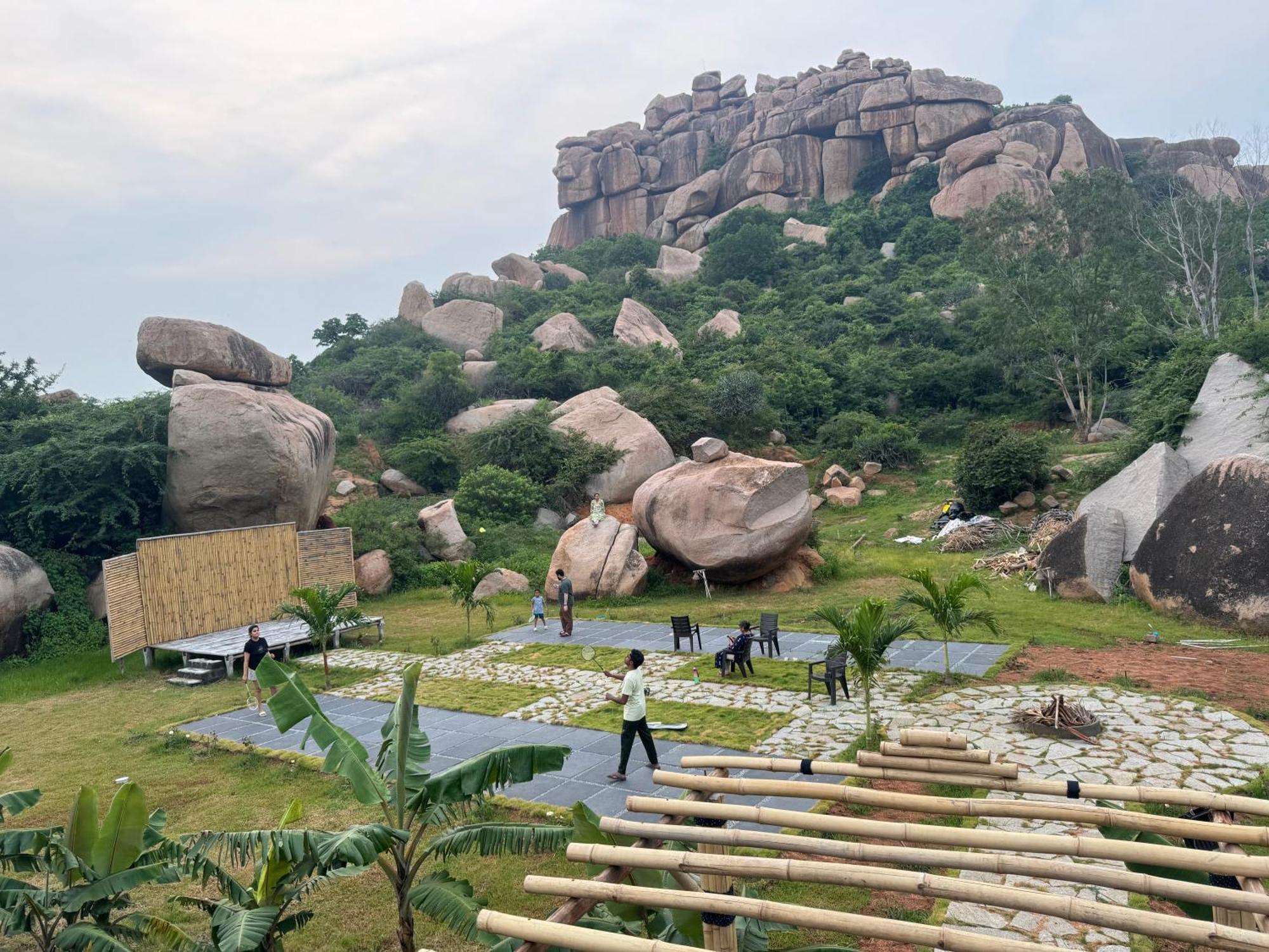 Hotel Hill Stone View Hampi Exterior foto